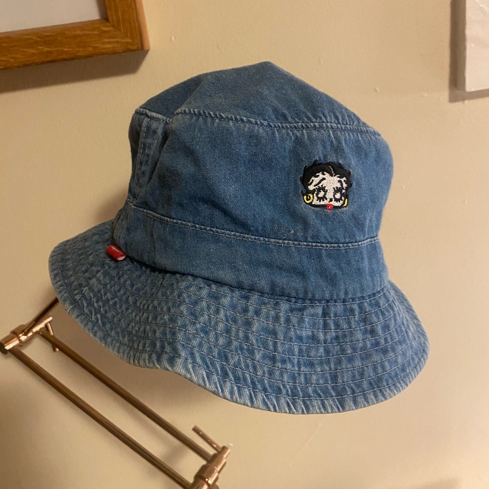Supreme Betty Boop denim bucket hat small/medium
